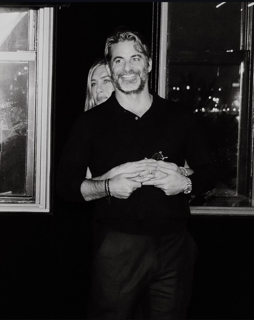La primera aparición pública de Jennifer Aniston y Jim Curtis fue en la gala Women in Hollywood de ELLE en noviembre pasado (Instagram)