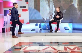 Adrian Suar como invitado en el viejo LAM de El Trece