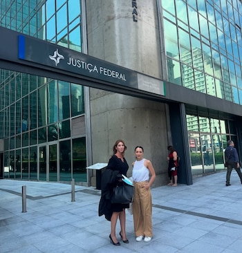 Thelma Fardín abogada Carla Junqueira