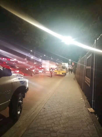 Naucalpan Edomex manifestación grulleros Periférico Norte féretro