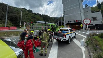 El accidente de un camión