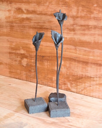 Calas de hierro y plomo