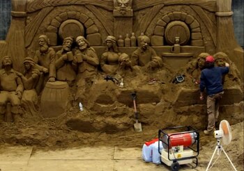 El museo de arena está