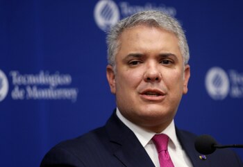 El presidente de Colombia, Iván