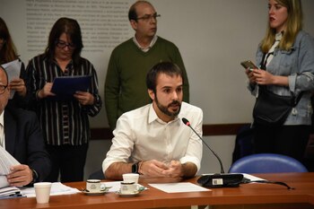 Martín Maquieyra es vicepresidente primero de la comisión de Energía y Combustible