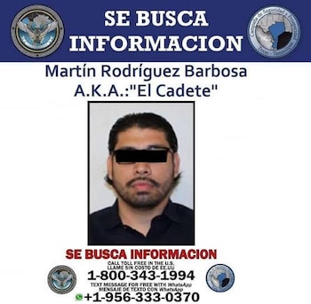 Martín Rodríguez Barbosa alias El Cadete (Foto: Twitter@loba_indomable)