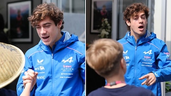 El gesto de Colapinto con un grupo de niños que emocionó a un fotógrafo en el GP de Japón de F1: “De los momentos más hermosos”