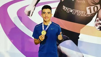 El marchista Ricardo Ortiz y