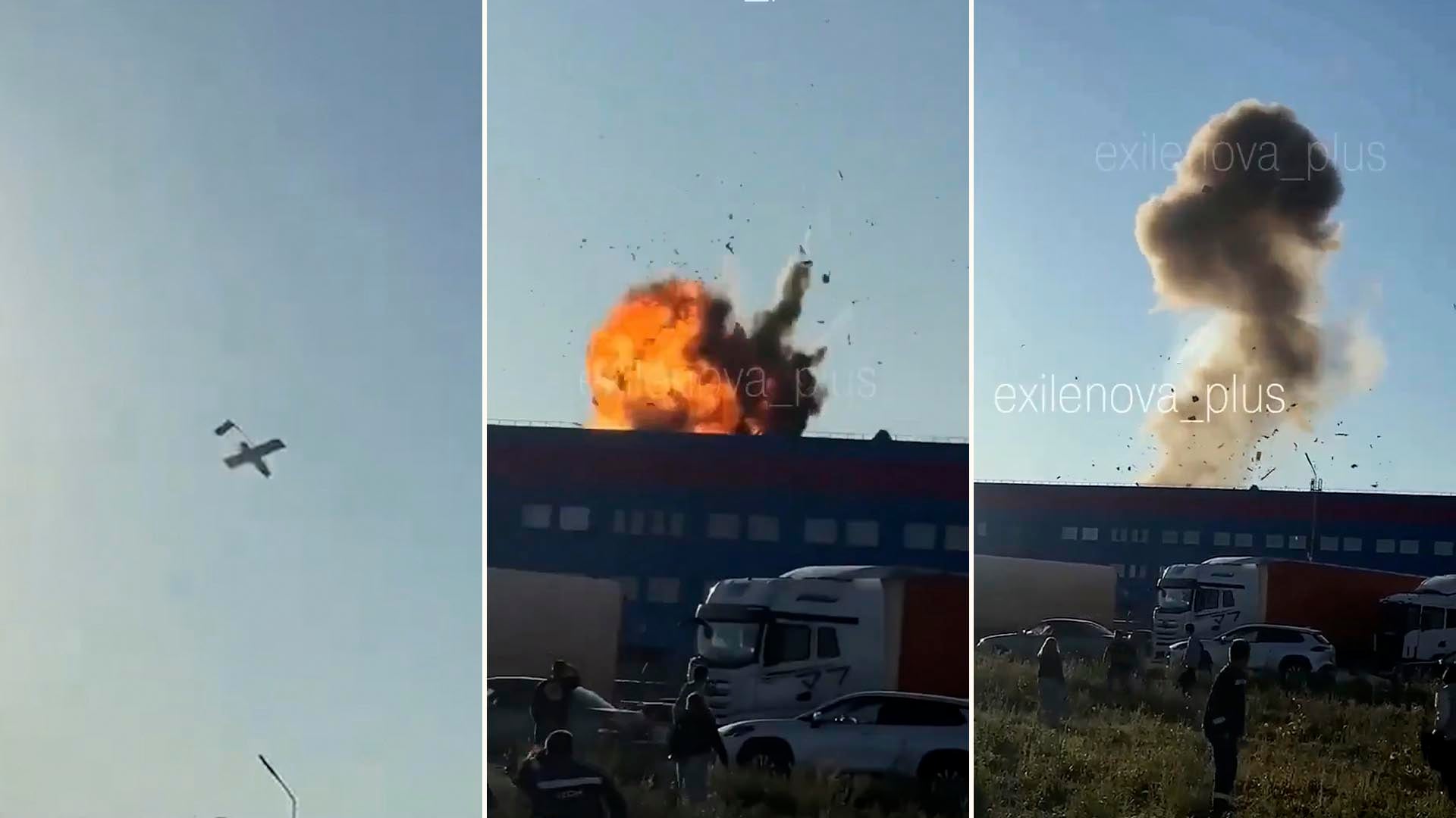 Ucrania golpeó por segunda vez un almacén de Ozon mientras intensifica sus ataques a la retaguardia rusa