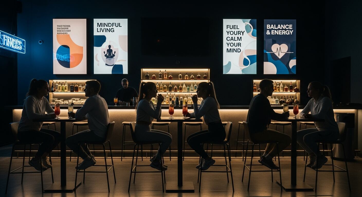 La tendencia “sober curious” impulsa a cada vez más jóvenes a replantear su relación con el alcohol y elegir formas de socialización sin consumo (Imagen Ilustrativa Infobae)