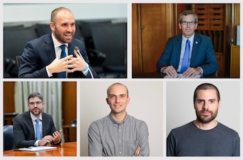 Martín Guzmán, Ramiro Tosi, Fernando