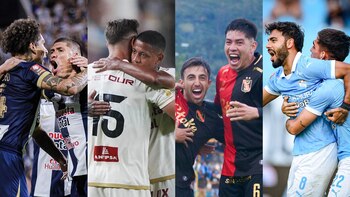 Tabla de posiciones de la Liga 1 2025 mientras se juega la fecha 7 del Torneo Apertura.