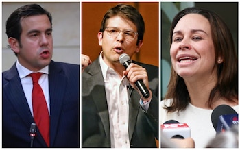 Rodrigo Lara - Miguel Uribe - María Claudia Tarazona