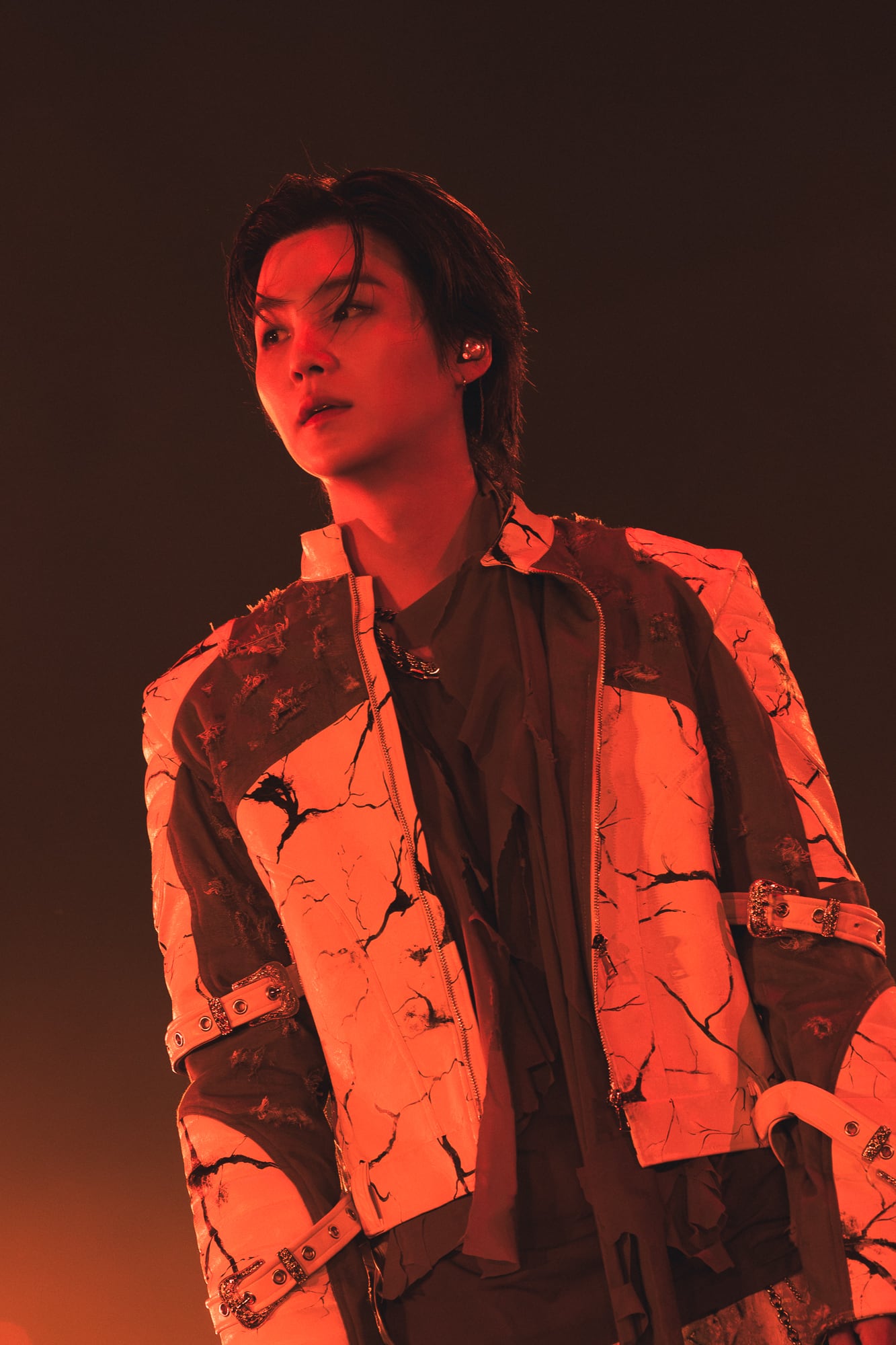 Suga se lució con sus dotes artísticos bajo las luces del estadio (Crédito: HYBE/BIGHIT MUSIC )