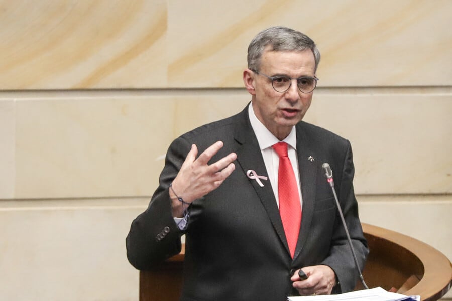 ministro de Hacienda, Miguel Gómez - crédito Catalina Olaya/Colprensa