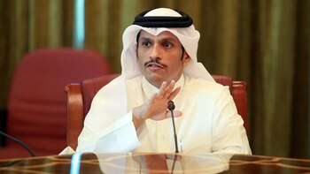 El canciller qatarí encargado de