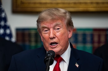 El presidente de EEUU, Donald Trump (EFE/Al Drago)