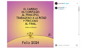 Uno de los mensajes que