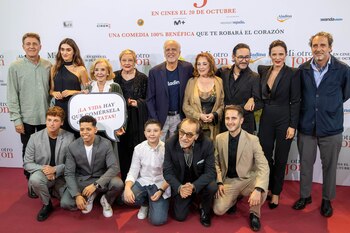 Parte del elenco de 'Mi