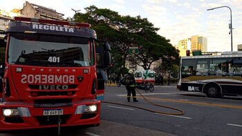 Bomberos de la Ciudad participó