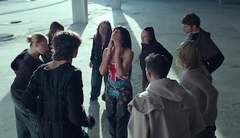 Aitana en el videoclip de