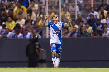 Omar Fernández de Puebla celebra