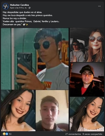 Familiares y amigos de las