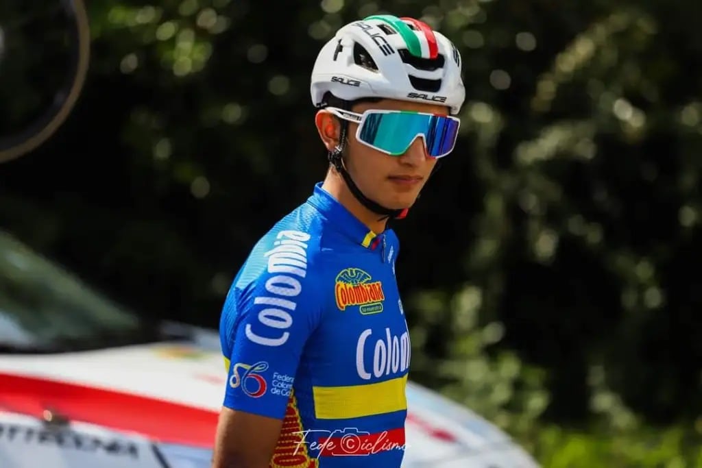 Santiago Umba es, además, corredor de la selección Colombia de ciclismo - crédito Federación Colombiana de Ciclismo