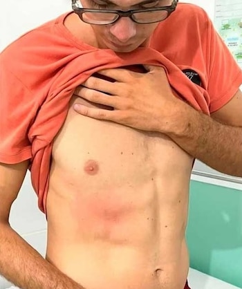 Agustín Maldonado guardavidas santafesino