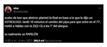 La controversia en Twitter por