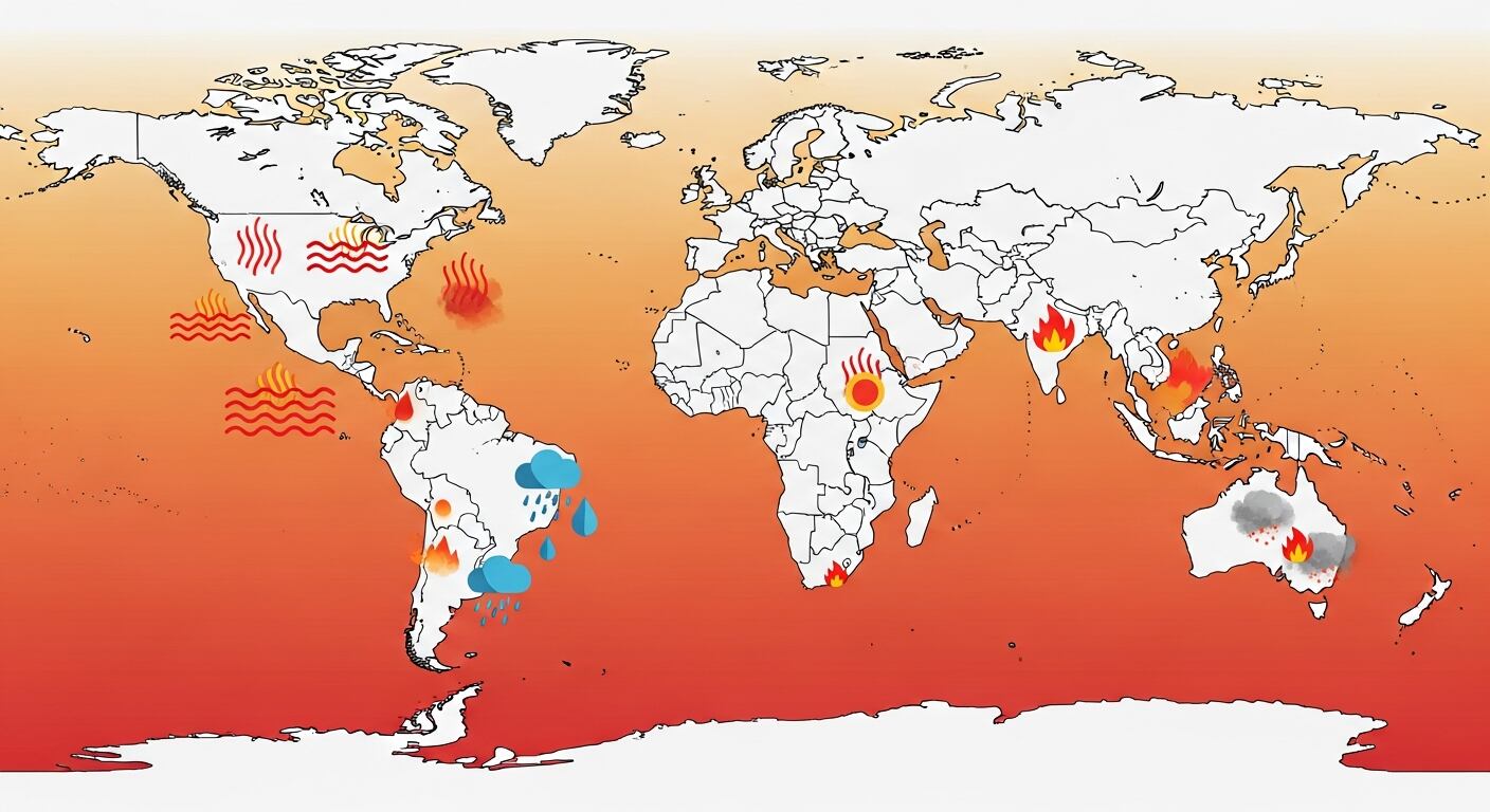 El calentamiento global impulsa un episodio de El Niño más severo, según advierte el organismo de Naciones Unidas (Imagen Ilustrativa Infobae)