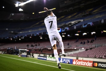 08/12/2020 Cristiano Ronaldo celebra un gol en el partido de Champions celebrado entre el FC Barcelona y el Juventus el 8 de diciembre de 2020
CATALUÑA ESPAÑA EUROPA DEPORTES BARCELONA
IMAGO / EUROPA PRESS