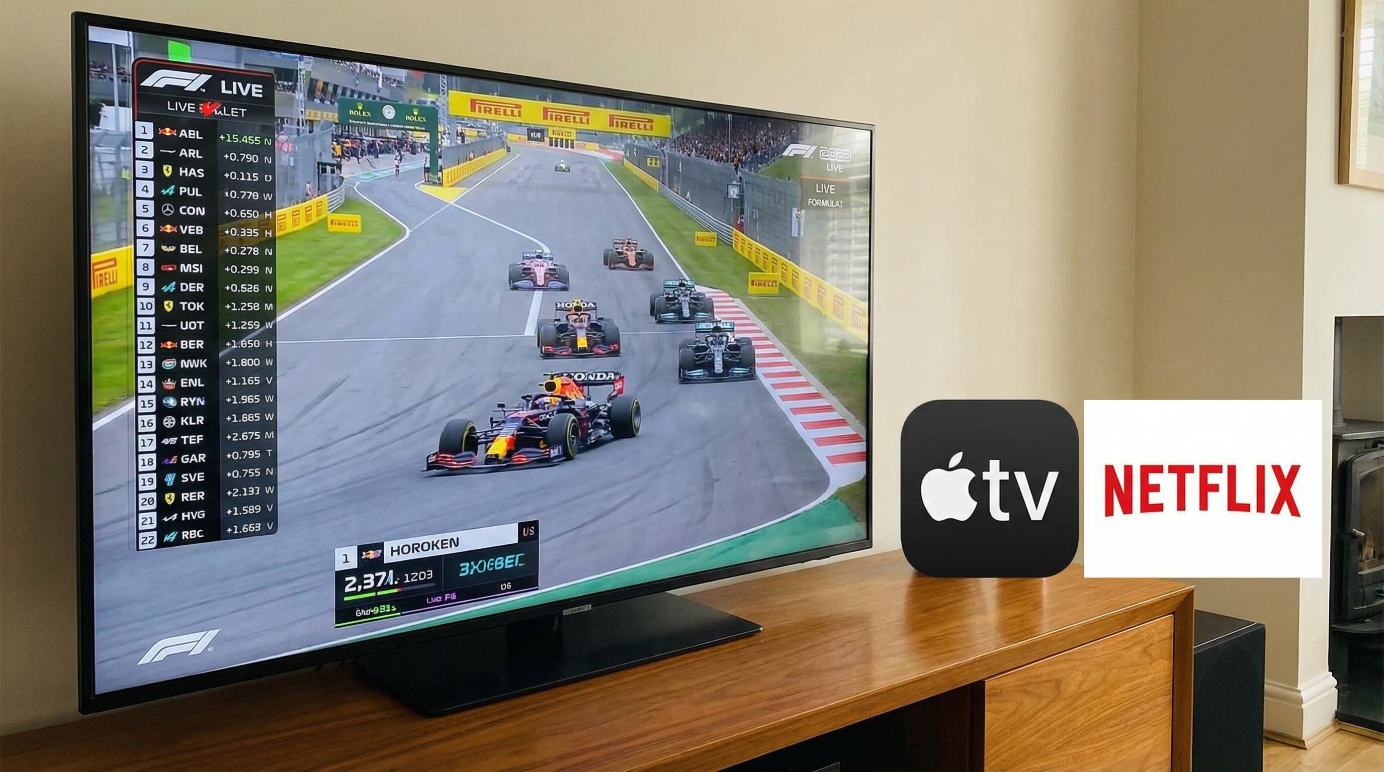 Apple TV cede a Netflix los derechos de streaming del Gran Premio de Canadá, permitiendo una transmisión conjunta sin precedentes en la F1. (Imagen Ilustrativa Infobae)