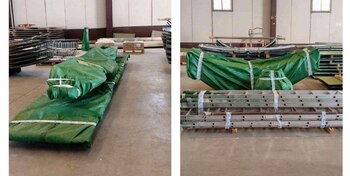 El tanque desmontado antes de