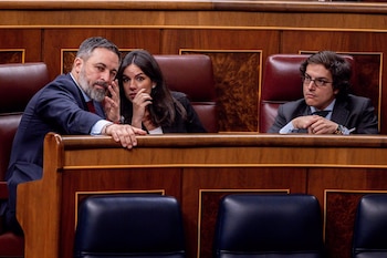 El presidente de Vox, Santiago