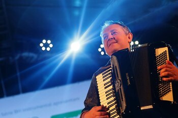 Lessandro “Bebê” Kramer, reconocido acordeonista