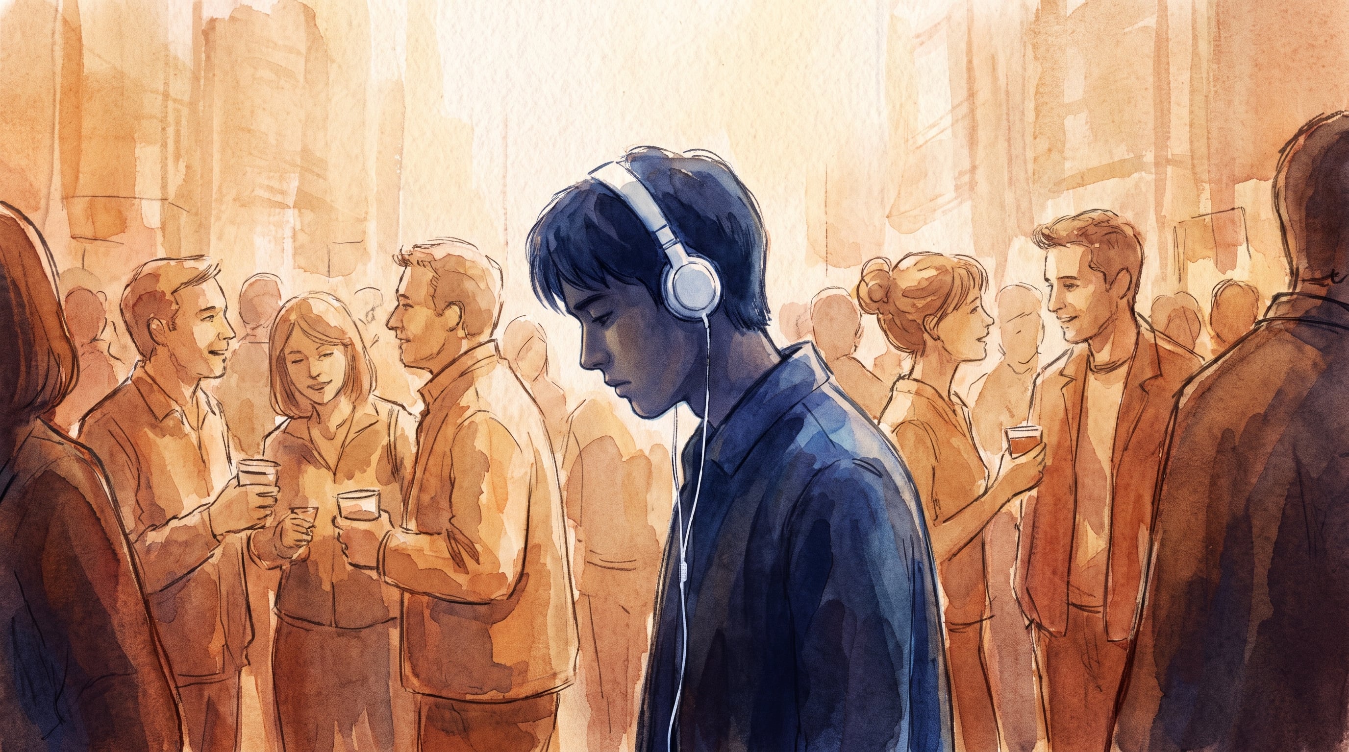 Los auriculares forman parte de las rutinas diarias de millones de personas durante los traslados, el estudio y el trabajo remoto (Imagen Ilustrativa Infobae)