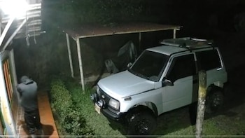 En video quedó registrado el