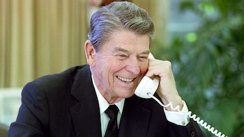 El President Ronald Reagan ímpulsó