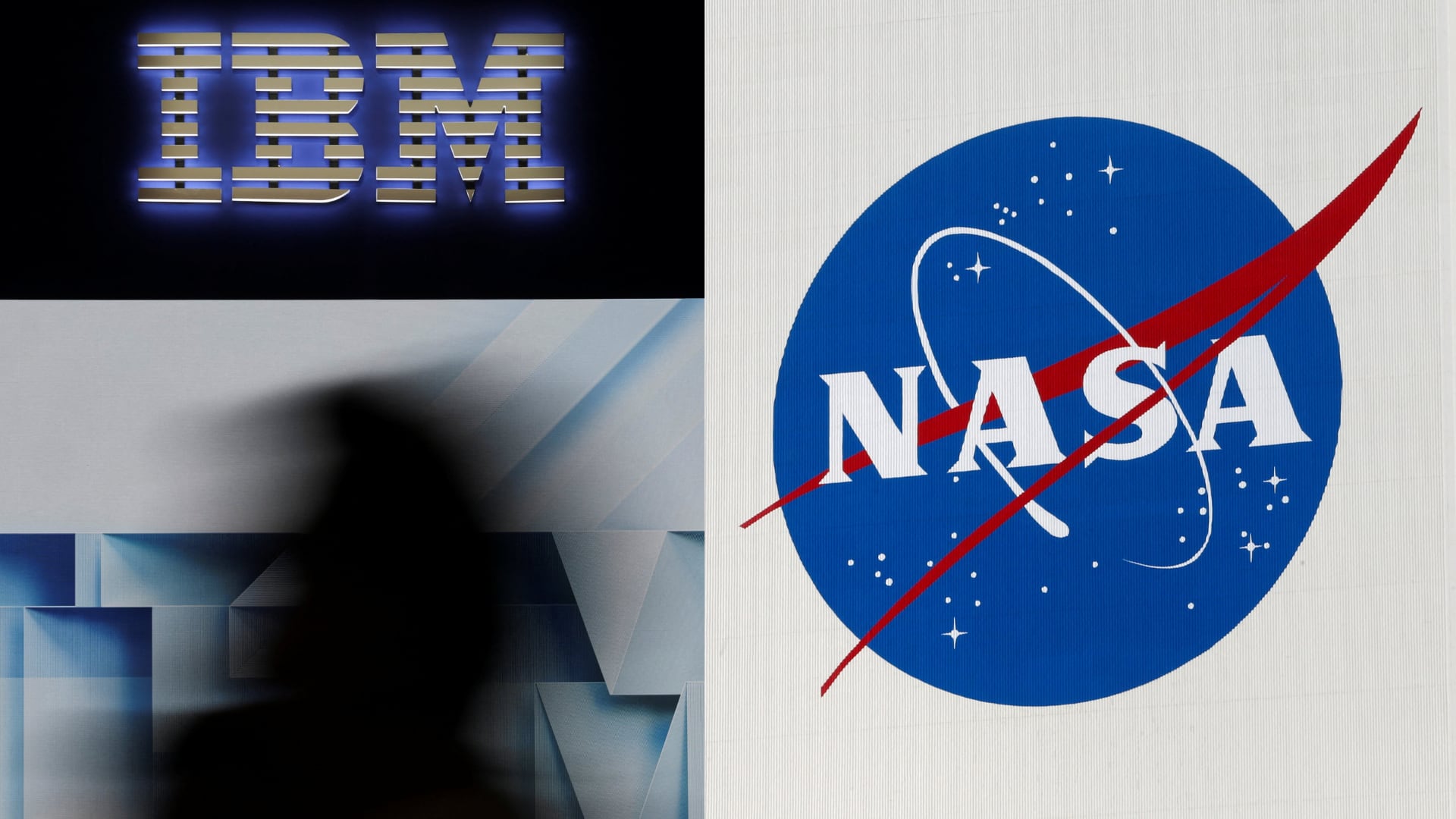 El modelo de la Fundación Lunar NASA-IBM es un sistema de inteligencia artificial de código abierto.
(Composición Infobae: REUTERS/Nacho Doce/Joe Skipper)
