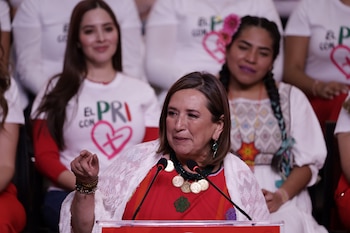 Xóchitl Gálvez se ha mostrado