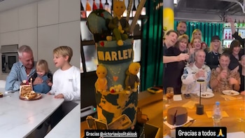 Marley celebró sus 56 años a lo grande: del desayuno con sus hijos al show de famosos con la torta viajera