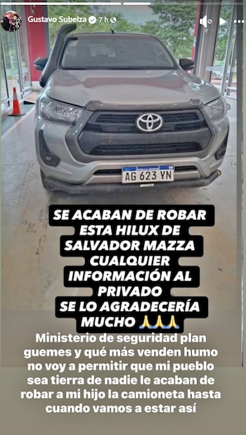 La publicación que el intendente hizo en sus redes sociales