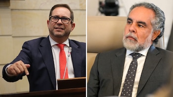 Lidio García y Armando Benedetti