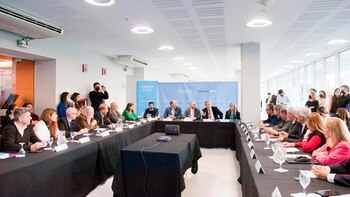 La presentación de los ministros