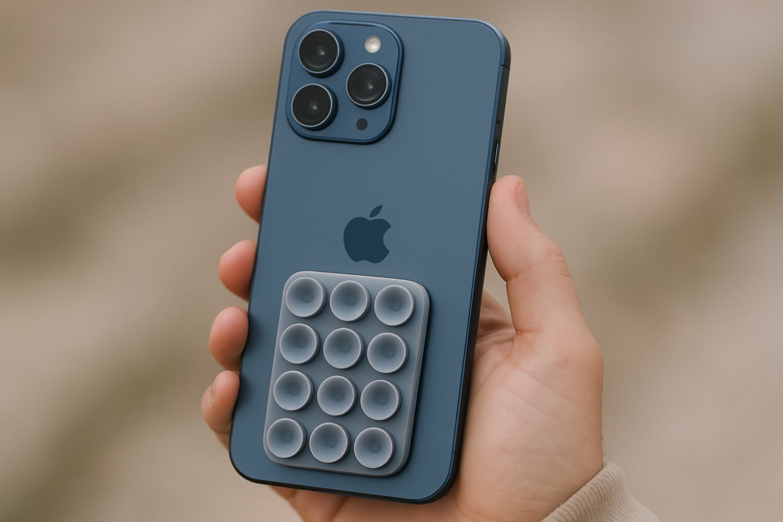 La comunidad digital innova con trucos como unir dos ventosas para ampliar posiciones y retirar el móvil fácilmente, viralizando nuevas formas de uso. (Imagen Ilustrativa Infobae)