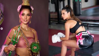 Luciana Fuster deslumbra al practicar