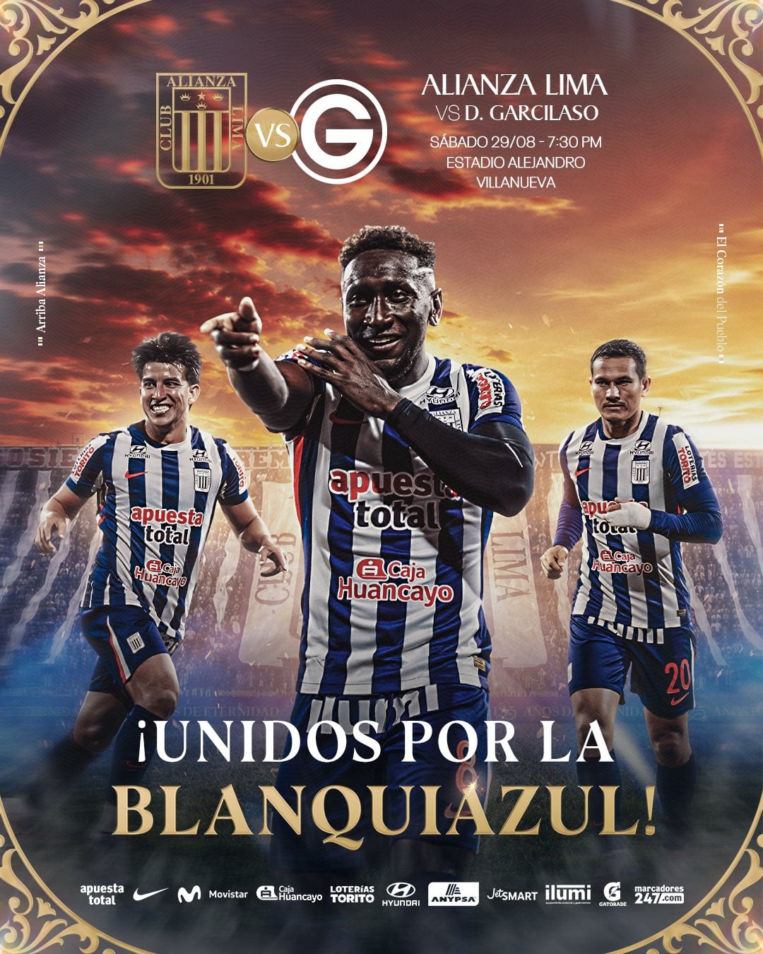 Alianza Lima vs Deportivo Garcilaso se jugará en Matute por el Torneo Clausura 2026