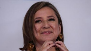 La senadora del PAN se
