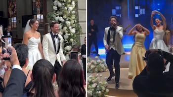 En imágenes, así fue la boda de Daniela Ospina y Gabriel Coronel en Medellín